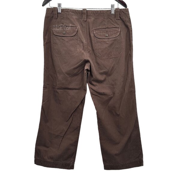 Eddie Bauer Vashon Fit Cropped Capris Size 6 - Picture 2 of 4